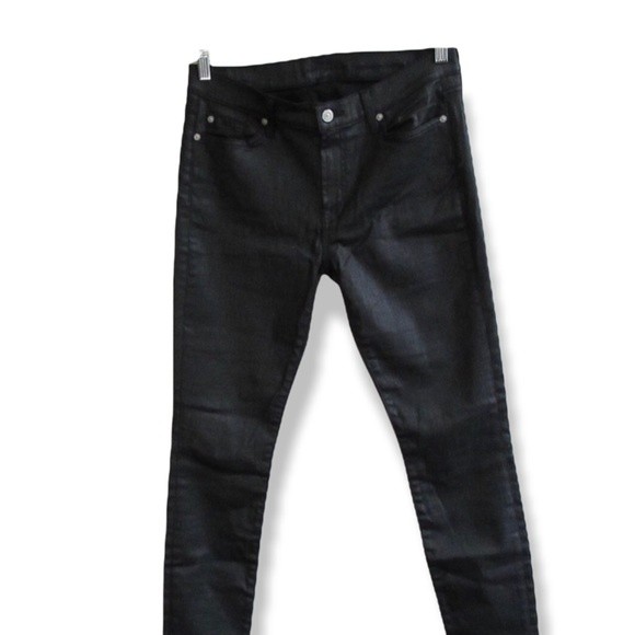 7 For All Mankind Wax Coated Jeans C-45